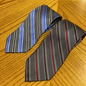 Pronto Uomo Red/Blue Pack | 100% Silk